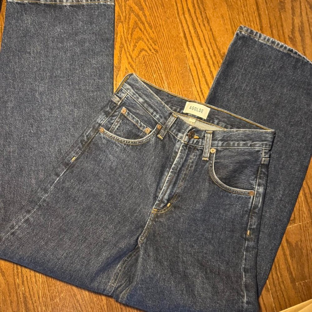 Agolde Low Curve Jean In Pendulum Size 23 NWOT